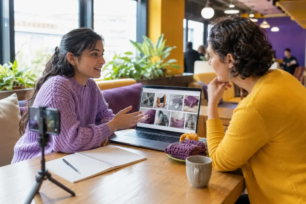 Student running a low-risk hobby to career experiment