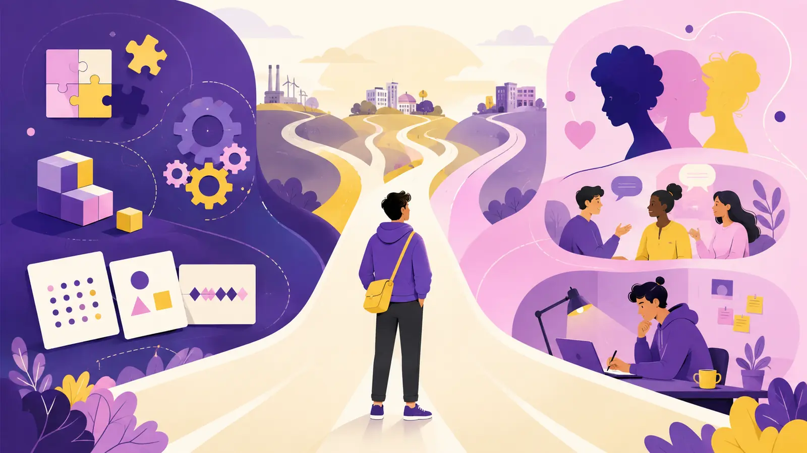 Career aptitude test vs personality test comparison for career planning