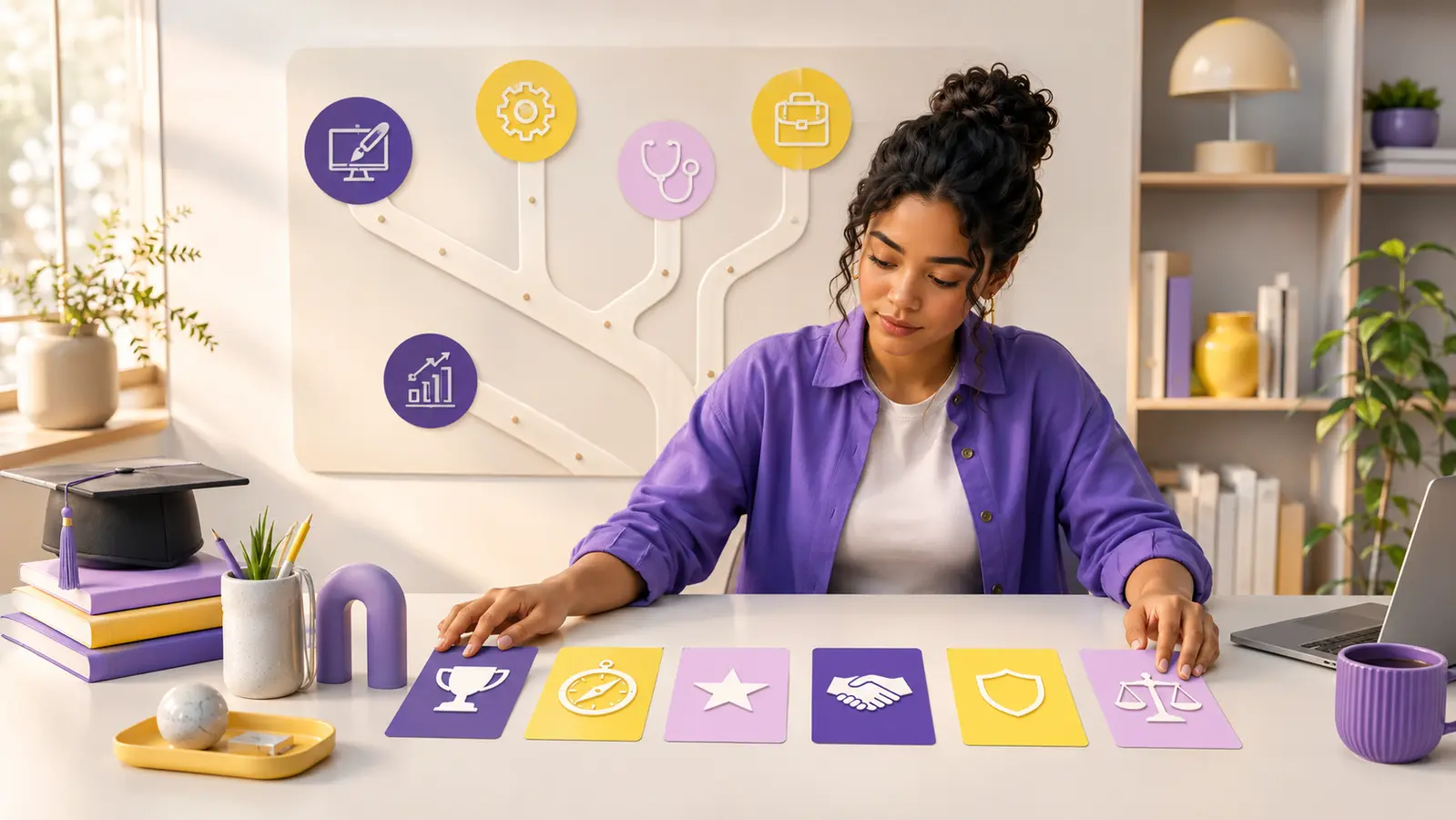 How to use work values in career choice by ranking career priorities